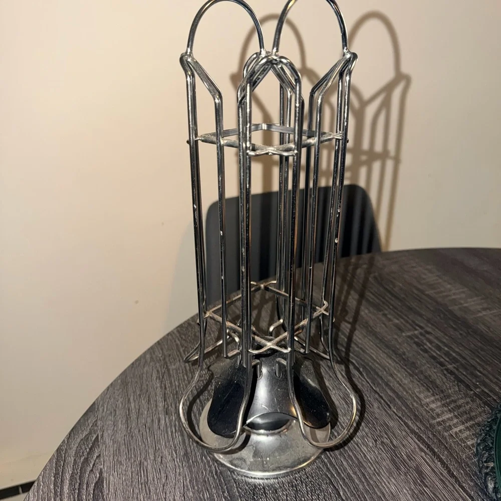 Crate & Barrel Vartuso Carousel Holder